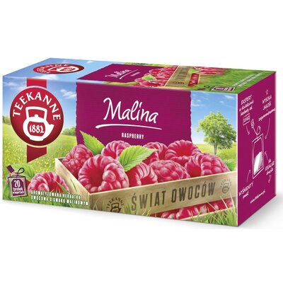 Herbata TEEKANNE Malina (20 sztuk)