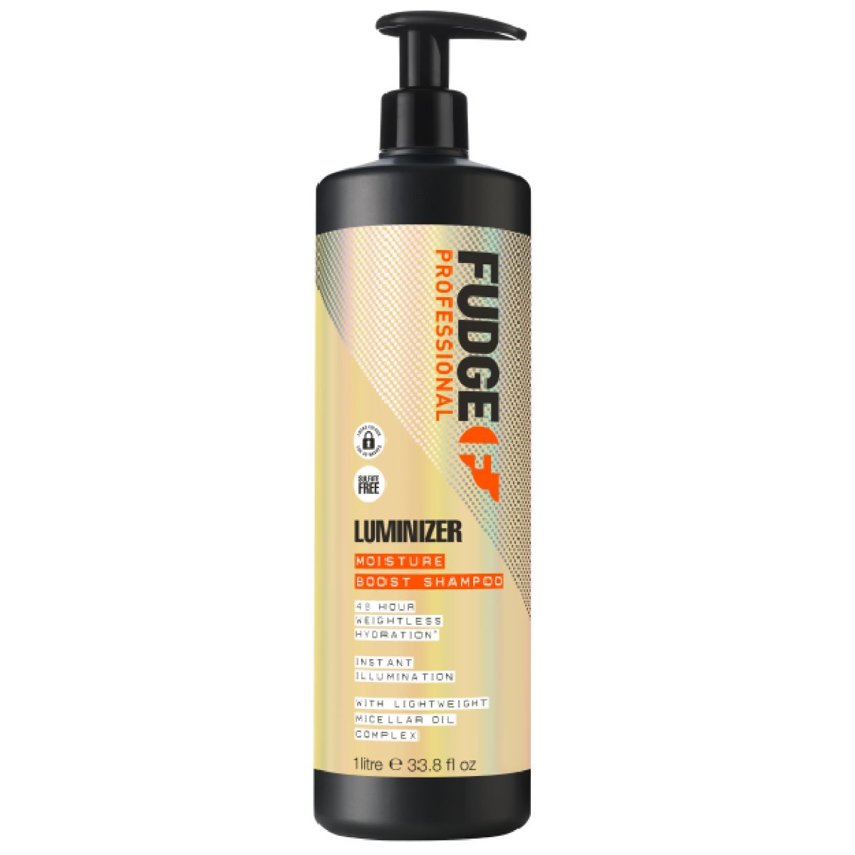Fudge Luminizer Moisture Boost nawilżający szampon chroniący kolor do włosów farbowanych i zniszczonych, 1000 ml