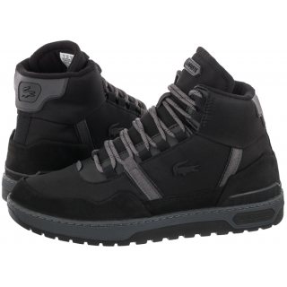 Buty Lacoste T-Clip Wntr Mid 222 2 Sma Blk/Dk Gry 7-44SMA0065237