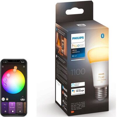 Inteligentna żarówka LED PHILIPS HUE 929002468401 8W E27 Bluetooth, ZigBee