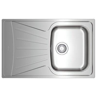 Zlewozmywak TEKA Starbright 45 E-XM 1B 1D 115120036 Stalowy