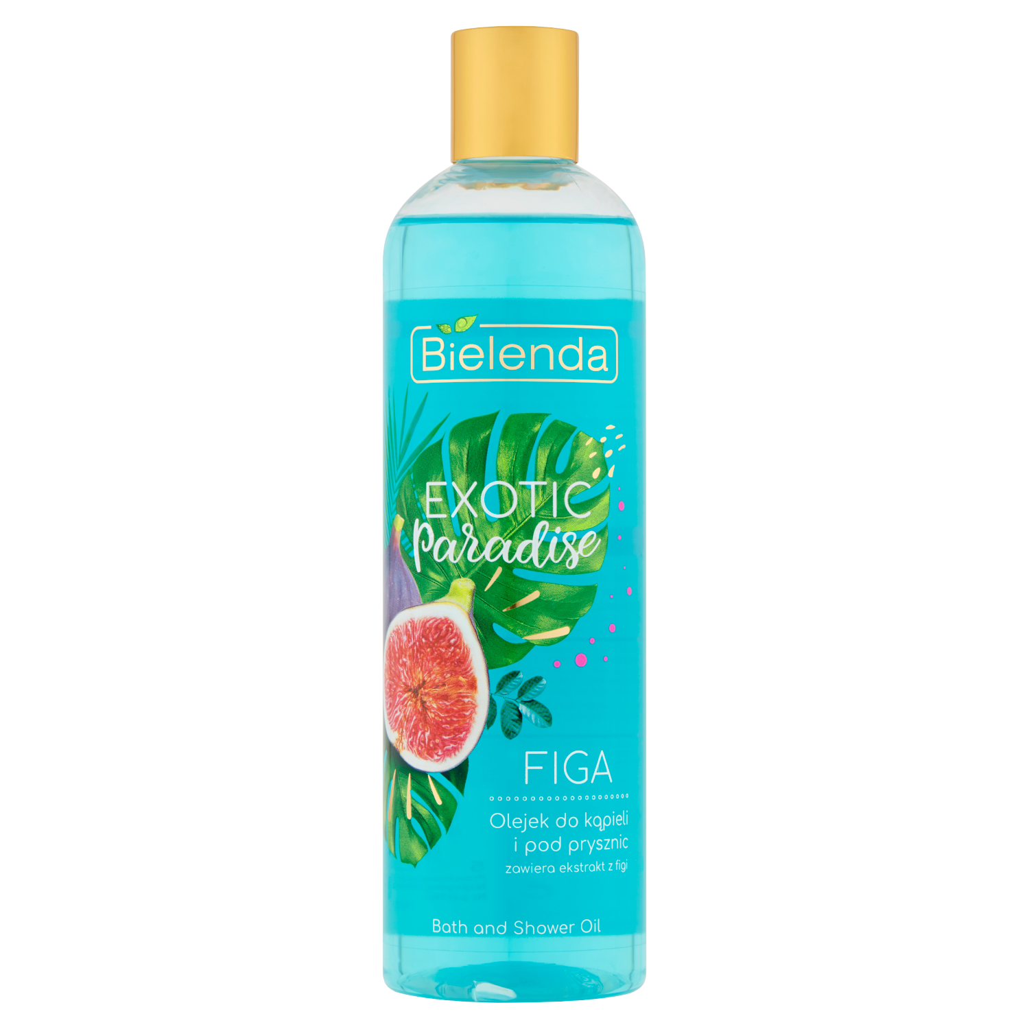 Bielenda Exotic Paradise olejek do kąpieli i pod prysznic z ekstraktem z figi, 400 ml