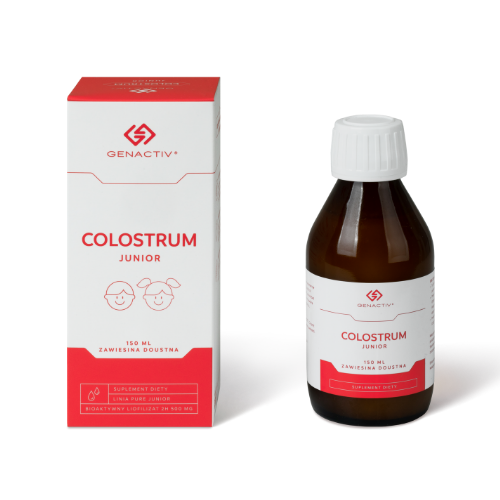 Genactiv Colostrum Junior suplement diety, 150 ml