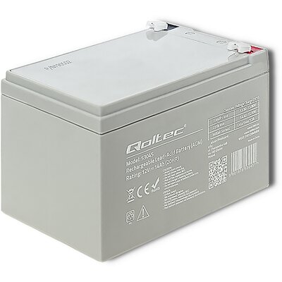 Akumulator QOLTEC 53045 14Ah 12V