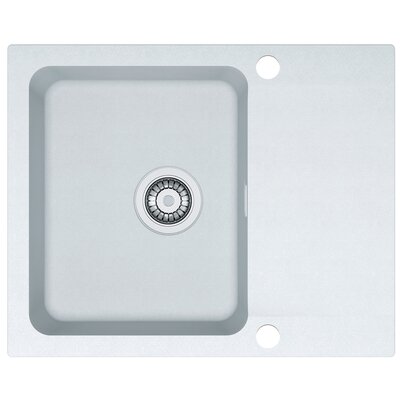 Zlewozmywak jednokomorowy z ociekaczem FRANKE Orion OID 611-62 114.0286.444 Biały polarny 50x62