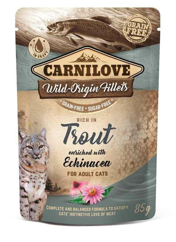 Carnilove Karma dla kota pstrąg i echinacea 85 g