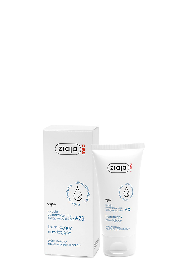 Ziaja Med AZS Krem Kojący Nawilżający, 50 ml