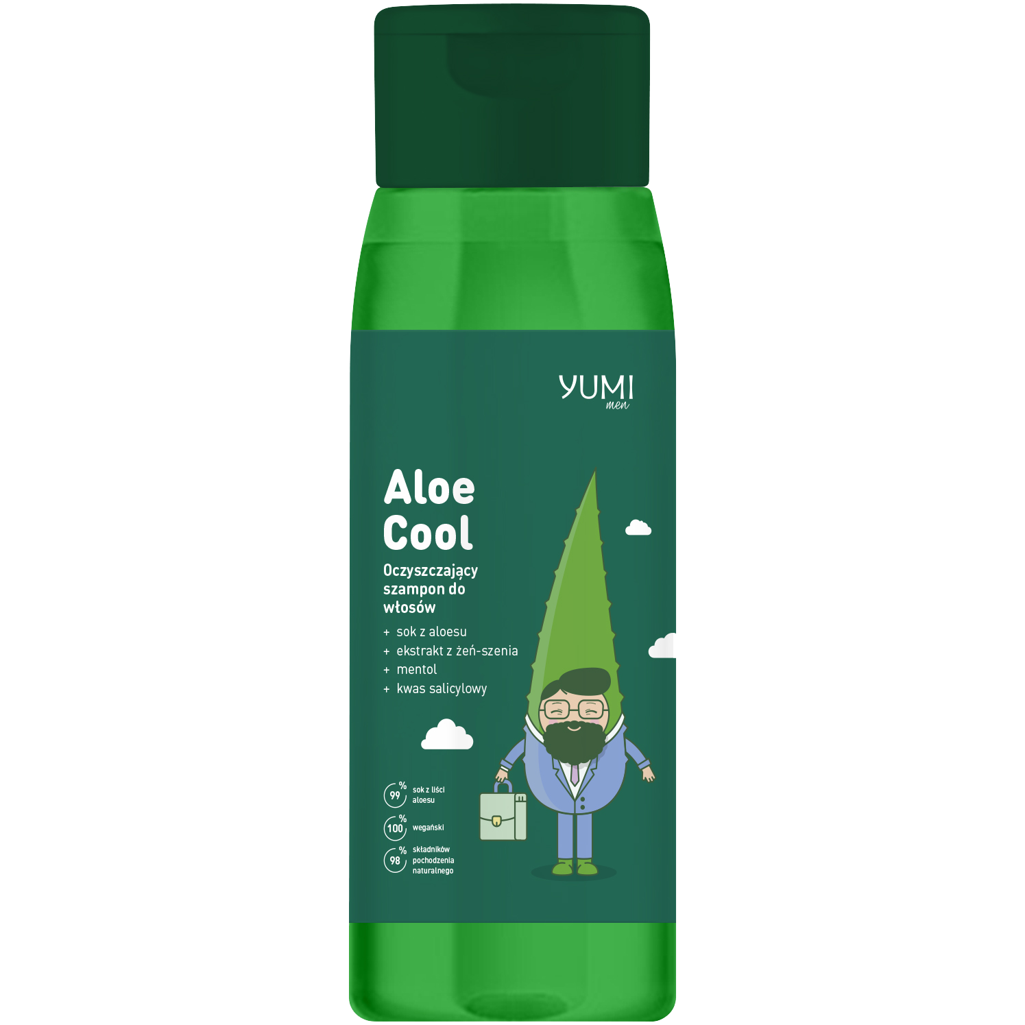 Yumi Men oczyszczający szampon do włosów, 300 ml