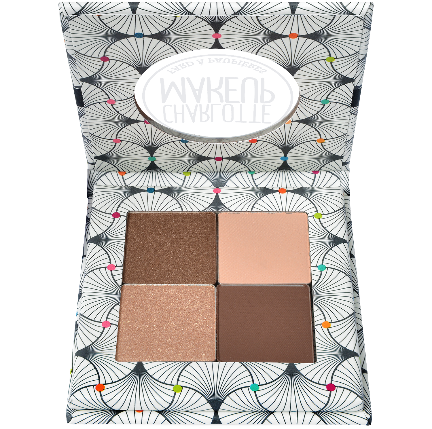 Charlotte Makeup Bio Bio paleta cieni do powiek nude, 5,6 g