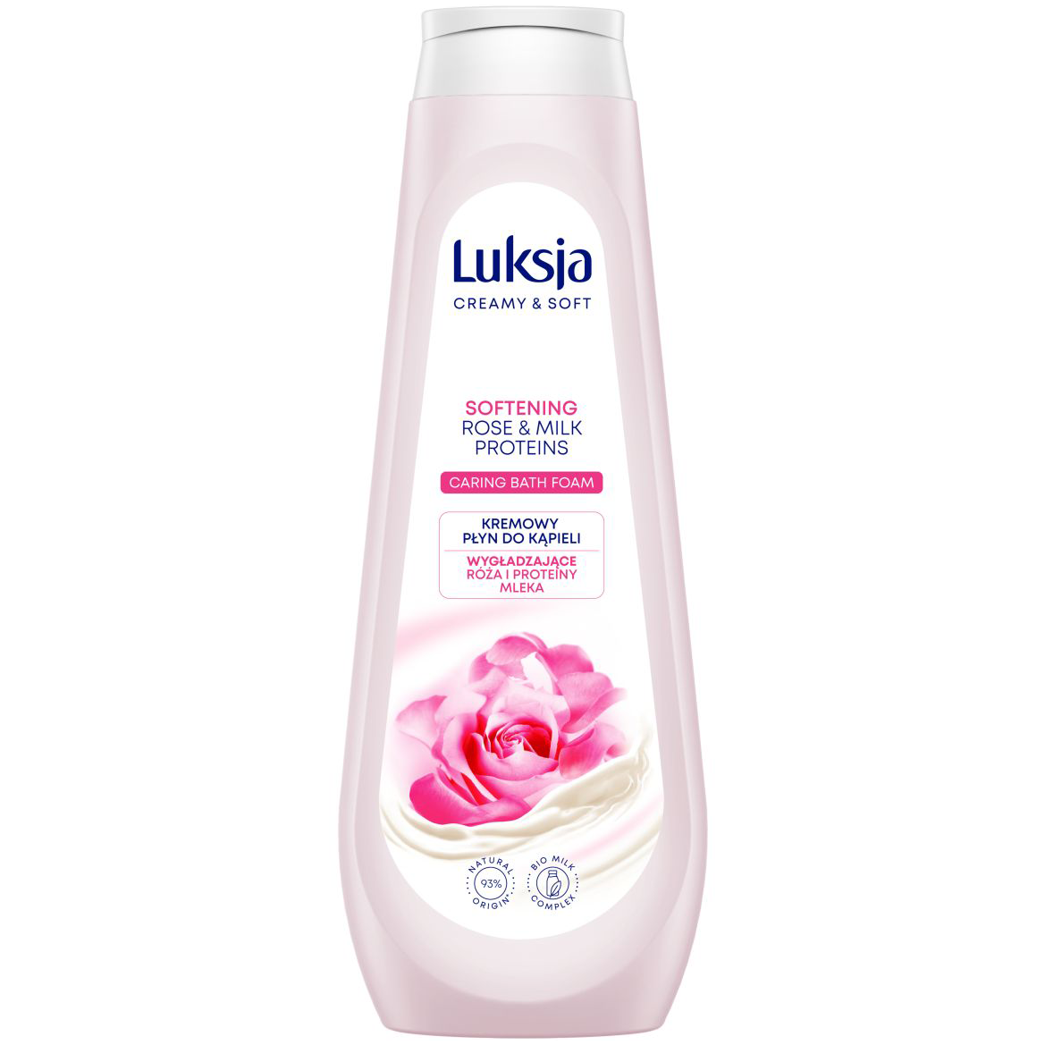 Luksja Rose płyn do kąpieli, 900 ml