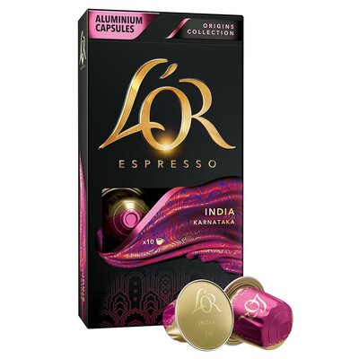 Kapsułki L'OR Espresso Pure Origins India do ekspresu Nespresso