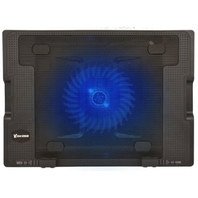 Podstawka chłodząca VAKOSS do laptopa 17 cali LF-1860 Czarny