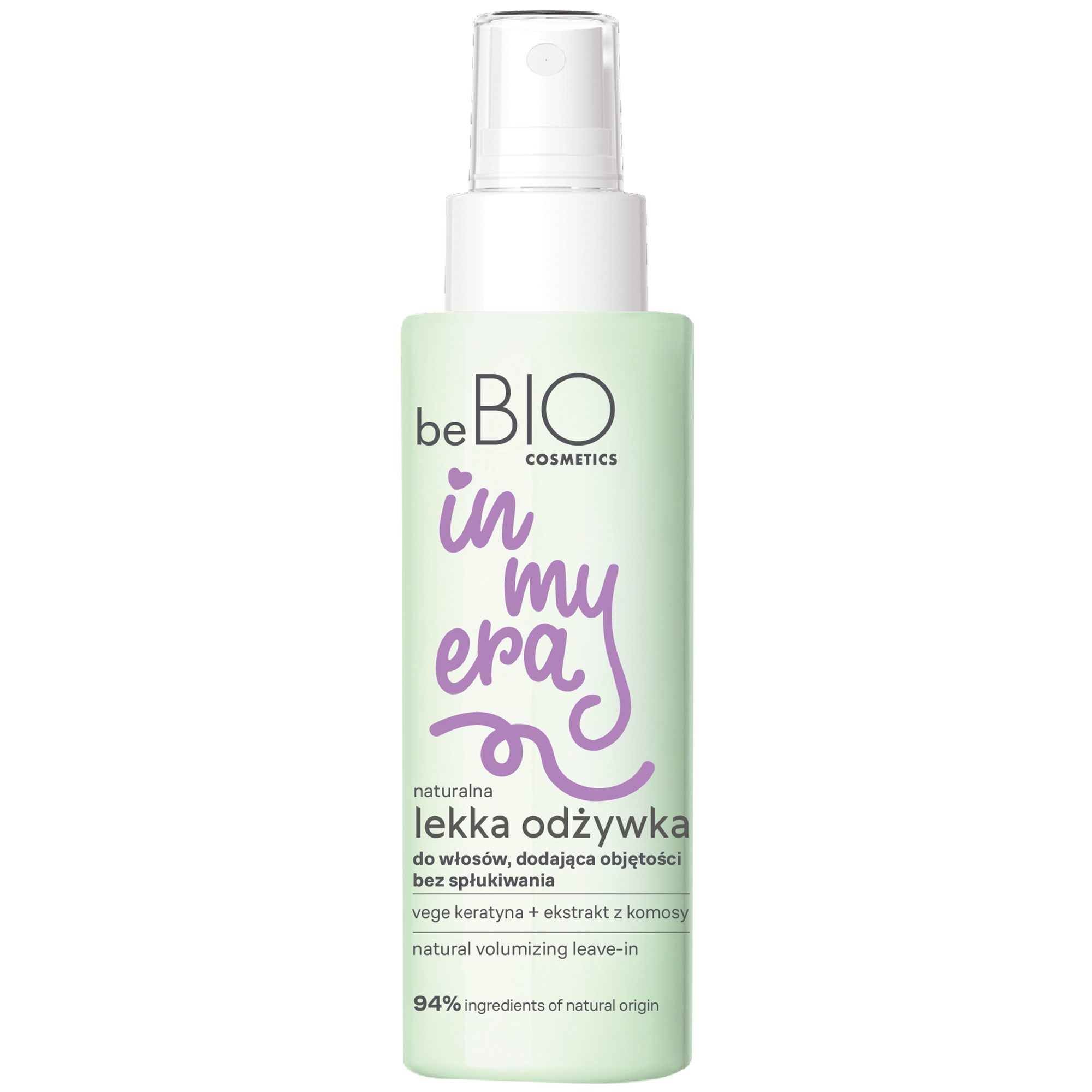 beBIO In My Era lekka odżywka do włosów dodająca objętości, 100 ml