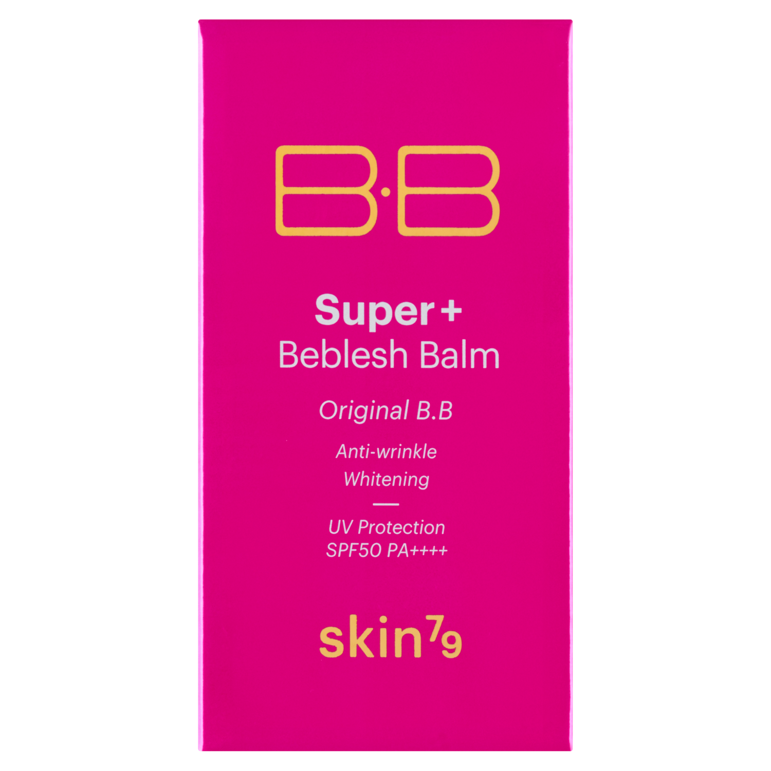 Skin79 Super+ Pink krem BB dla cery poszarzałej, tłustej, przebarwionej SPF50, 40 ml