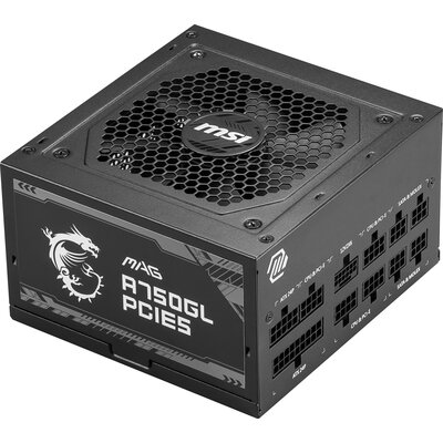 Zasilacz MSI MAG A750GL 750W 80 Plus Gold PCIe5.0 Czarny