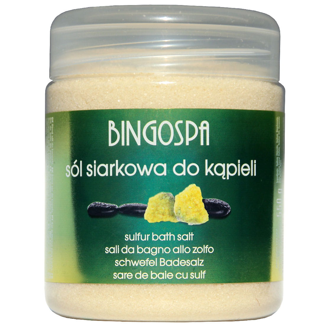 Bingospa sól siarkowa do kąpieli, 550 g