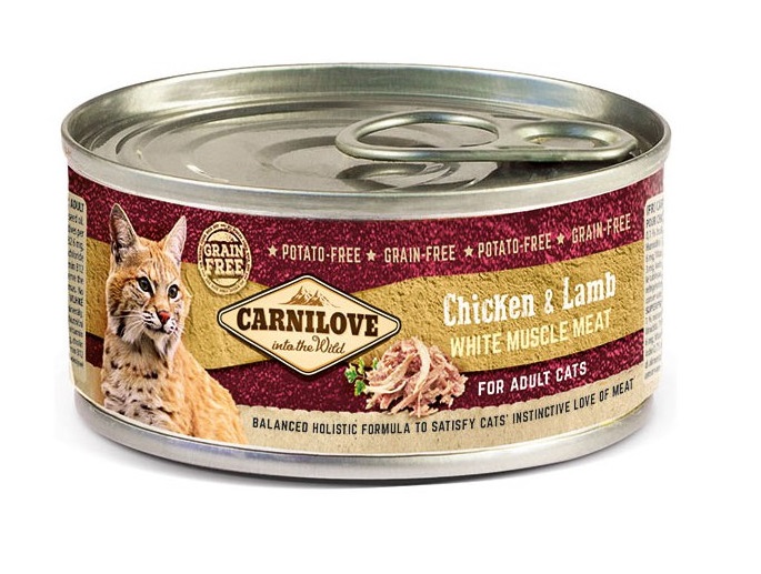 CARNILOVE Adult Cat Chicken and Lamb 100 g kurczak i jagnięcina dla kotów