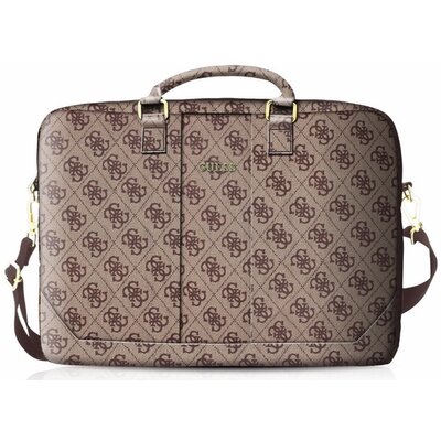 Torba na laptopa GUESS GUCB154GB 15 cali Brązowy