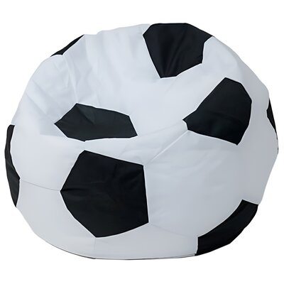 Pufa worek GO GIFT Piłka 3 XL Biało-czarny 120 cm