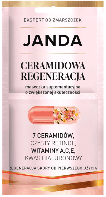 Janda Ceramidowa Regeneracja maseczka do twarzy, 8 ml