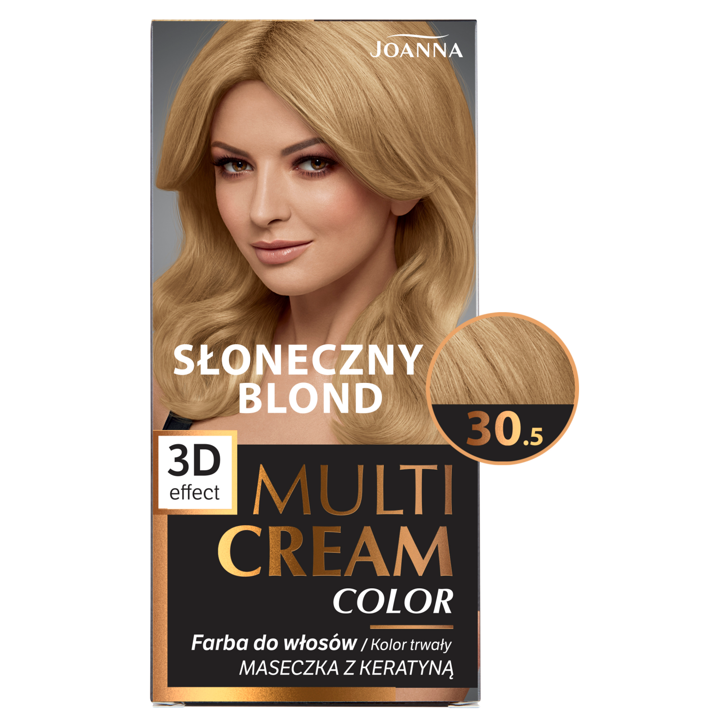 Joanna Multi Cream Color farba do włosów 30.5 słoneczny blond, 1 opak.