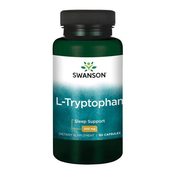 Swanson L-tryptophan suplement diety, 60 kaps./1 opak.