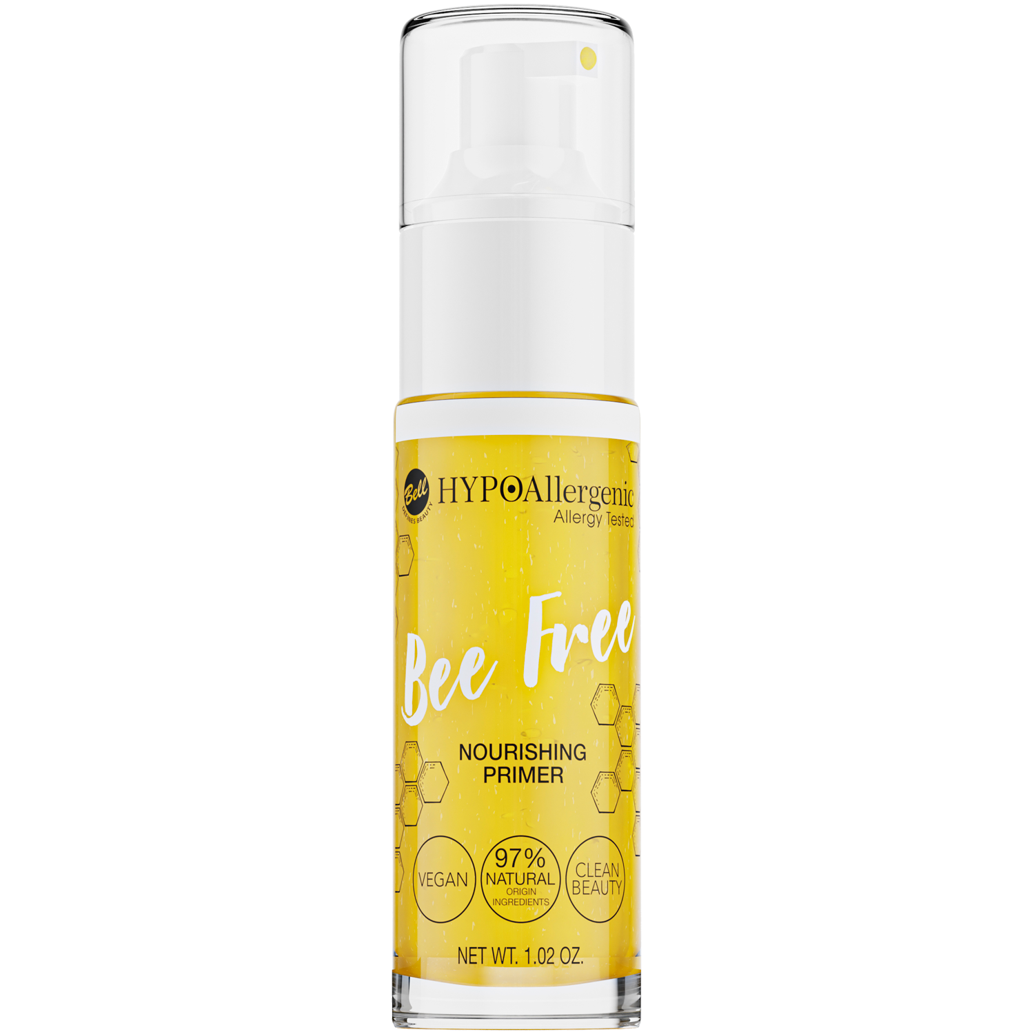 Bell HYPOAllergenic Bee Free nawilżająco-ochronna baza pod makijaż, 29 g