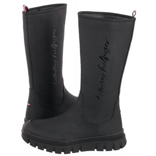 Kozaki Tommy Hilfiger Boot T3A6-32429-1442 999 Black