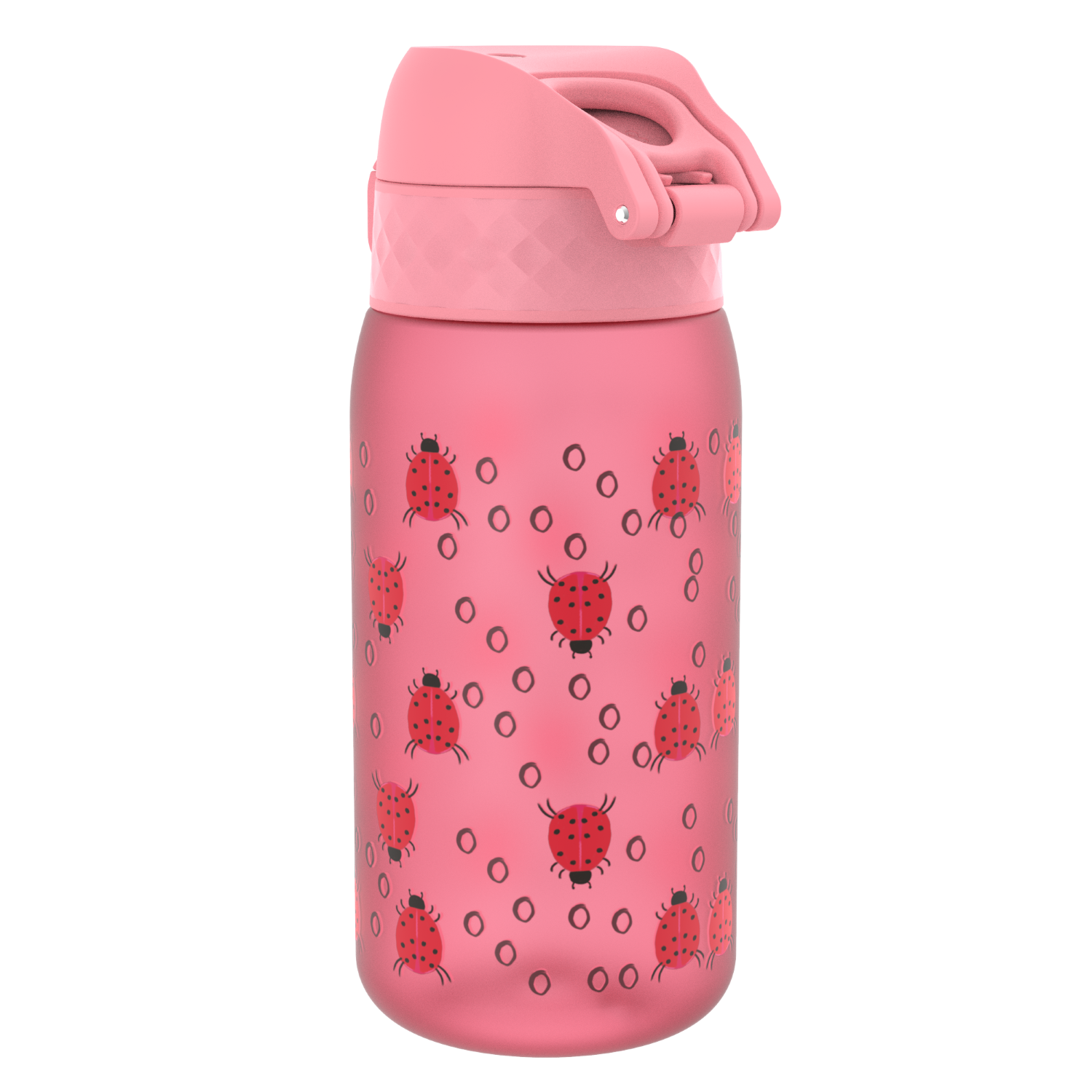 Ion8 bidon z ustnikiem BPA Free Biedronki, poj. 400 ml, 1 szt.