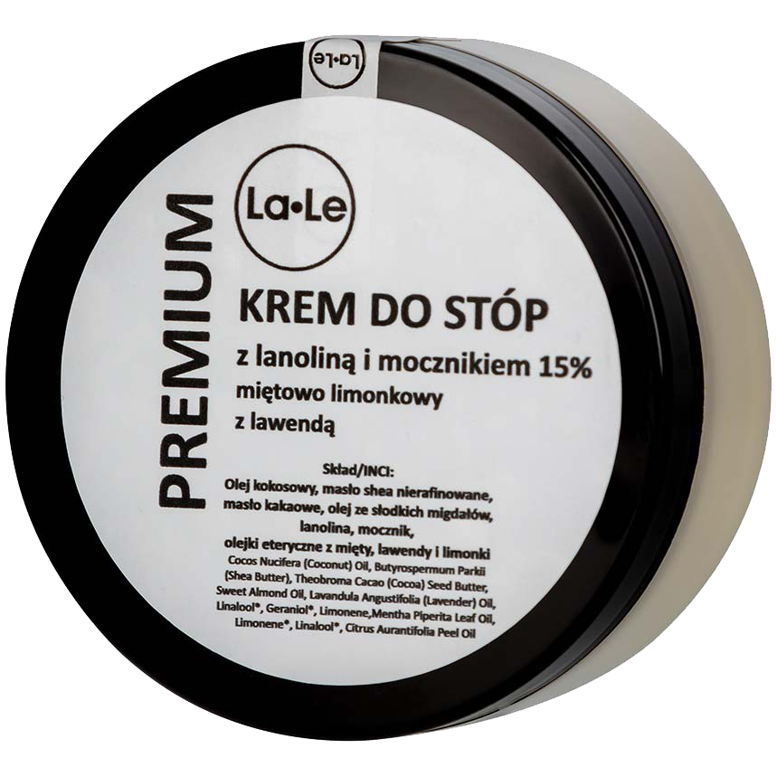 La-Le Premium krem do stóp z 15% mocznikiem, 100 ml