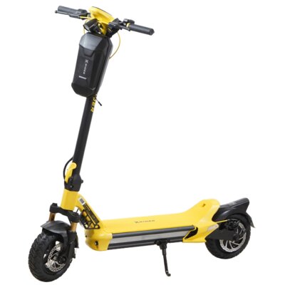 Hulajnoga elektryczna XRIDER MX10 Max 85km 800W 2 amortyzatory 10" Żółty