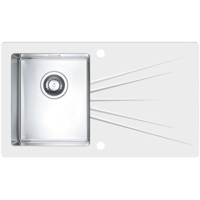 Zlewozmywak ALVEUS Karat 10 1102771 Biały