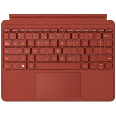 Klawiatura MICROSOFT Surface Go Signature Type Cover Czerwony Mak