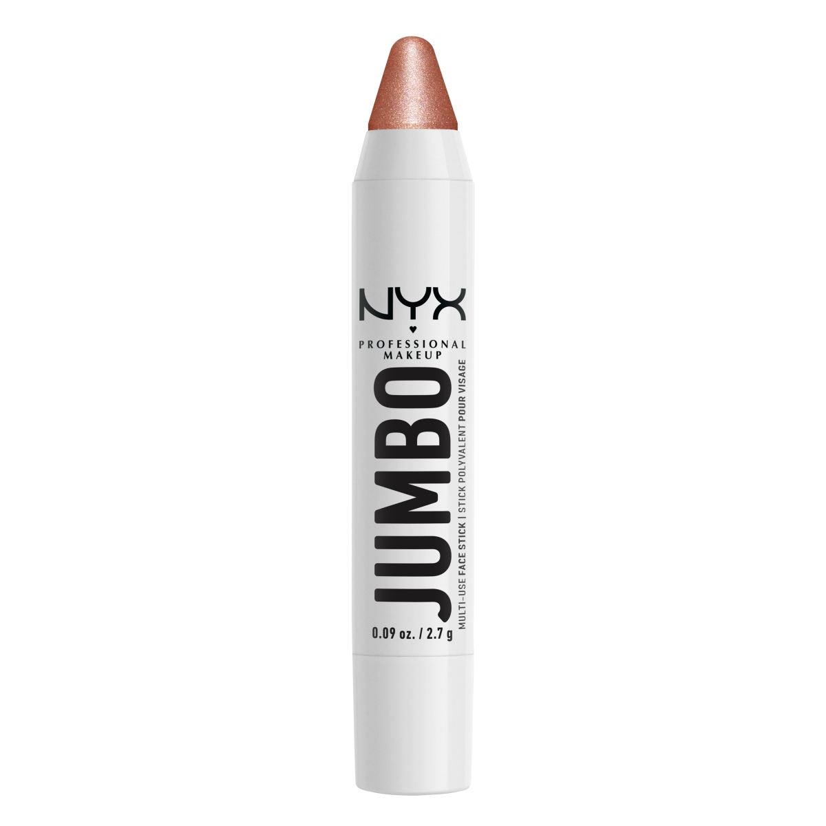 NYX Professional Makeup Jumbo Highlighter Stick rozświetlacz w kredce do twarzy coconut cake, 2,7 g