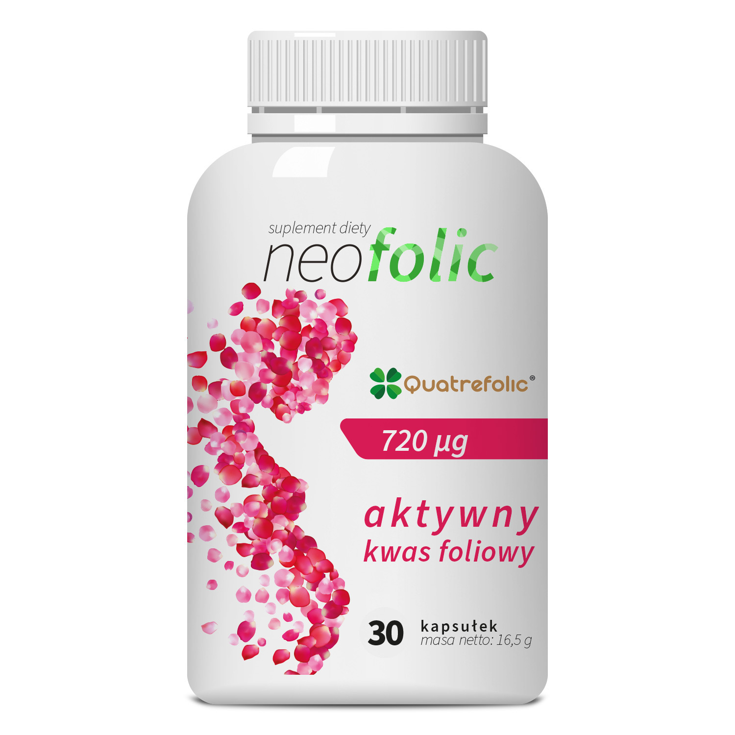 Medimes Neofolic suplement diety, aktywny kwas foliowy, 30 kaps./1 opak.