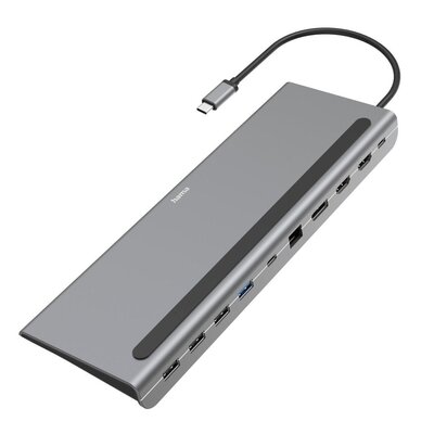 Stacja dokująca HAMA Connect2Office Pro 10w1 USB Typu C, Pasywna