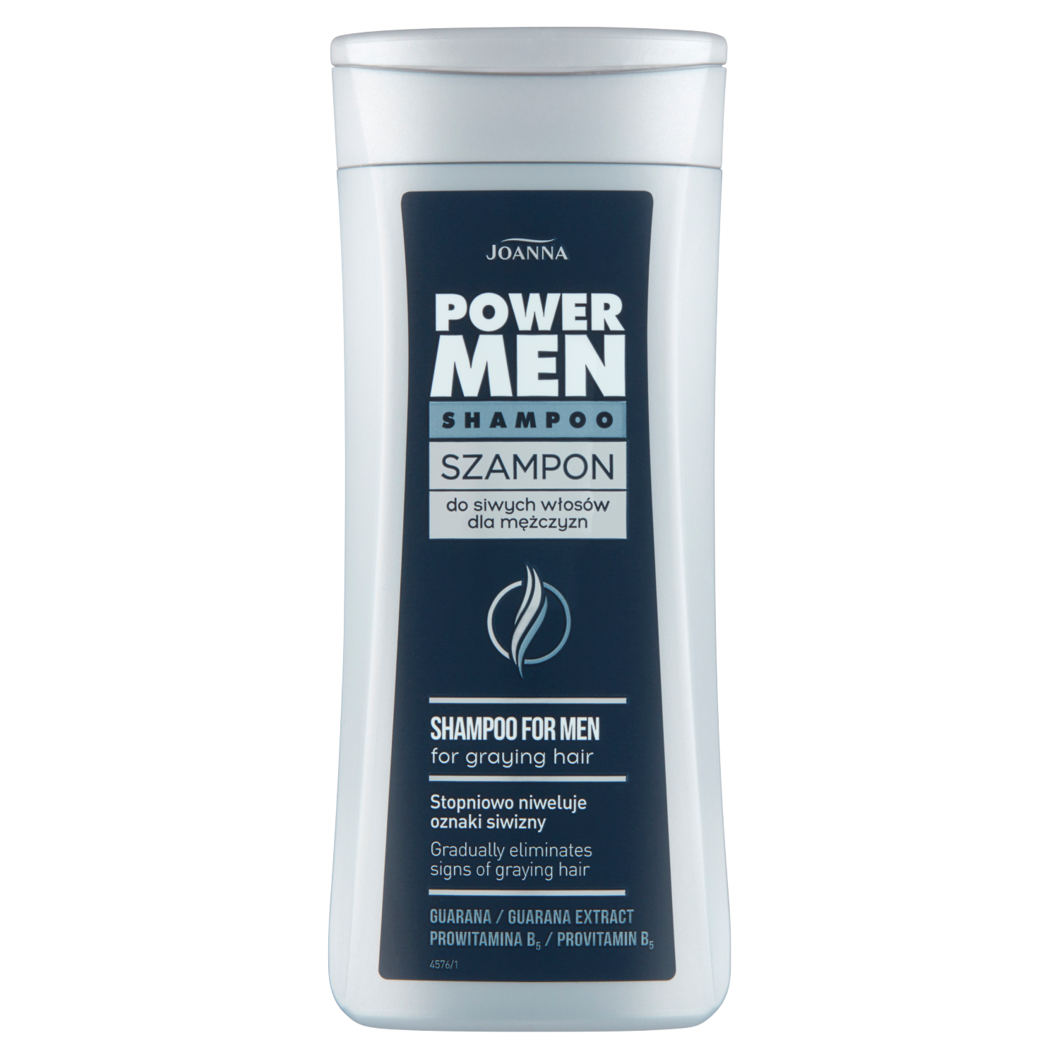 Joanna Power Men szampon do siwych włosów męski, 200 ml