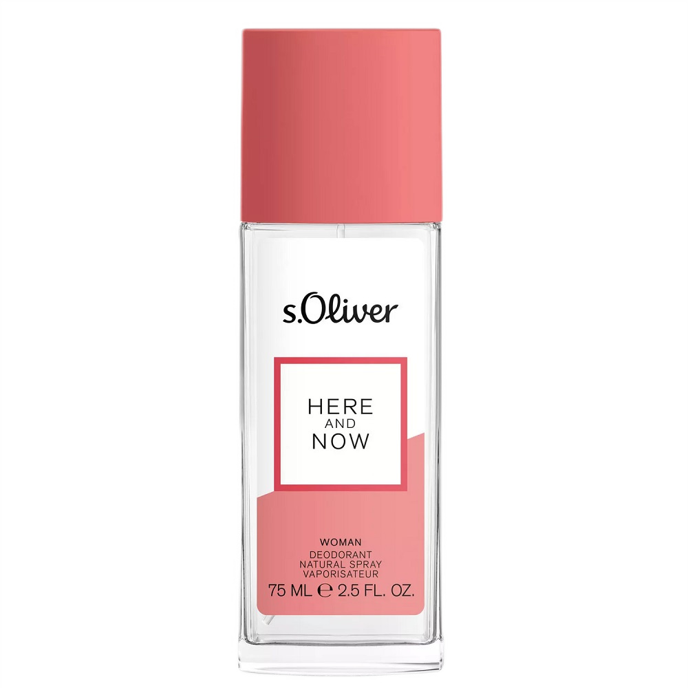 s.Oliver Here and Now Woman dezodorant naturalny damski, 75 ml