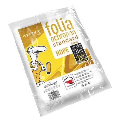 Folia malarska FAVORITE PAINT 12-FM/3 (4 x 5 m) 3 szt.