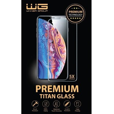 Szkło hartowane WINNER GROUP Premium 4D Full Glue do Apple iPhone Air Czarny