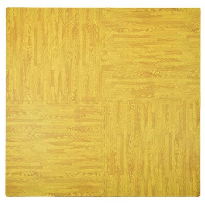 Mata piankowa HUMBI Puzzle 62 x 62 cm (12 elementów) Jasnobrązowy