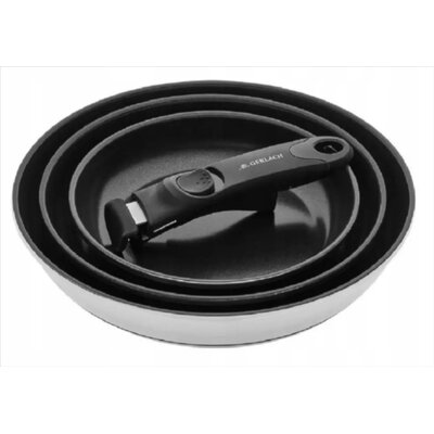 Zestaw patelni GERLACH Smart Steel (4 elementy)