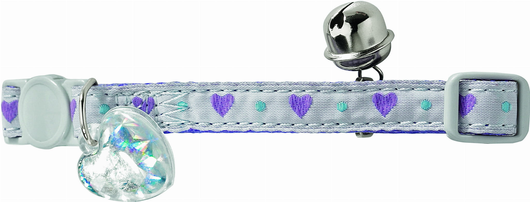 Hunter Obroża dla kota Purple Heart