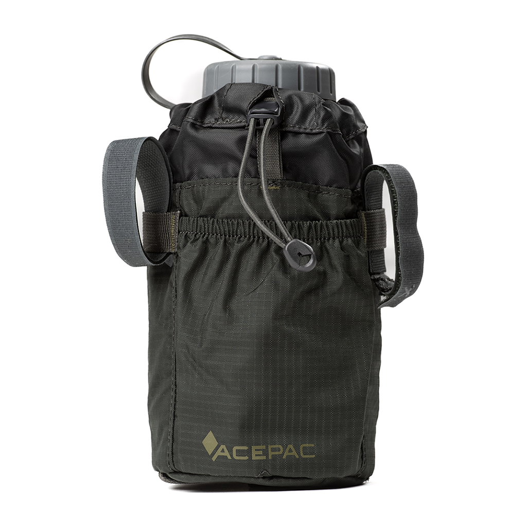 Torba rowerowa na duży bidon Acepac Fat Bottle Bag MKIII grey - ONE SIZE