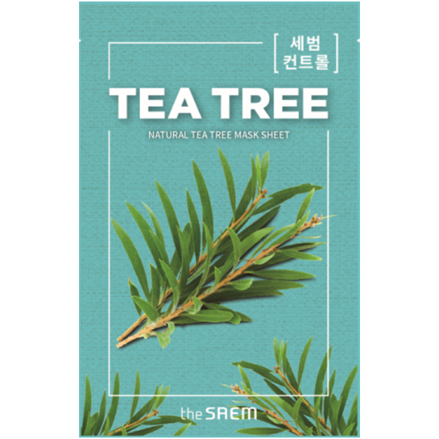 The Saem Tea Tree maska do twarzy w płachcie, 1 szt.