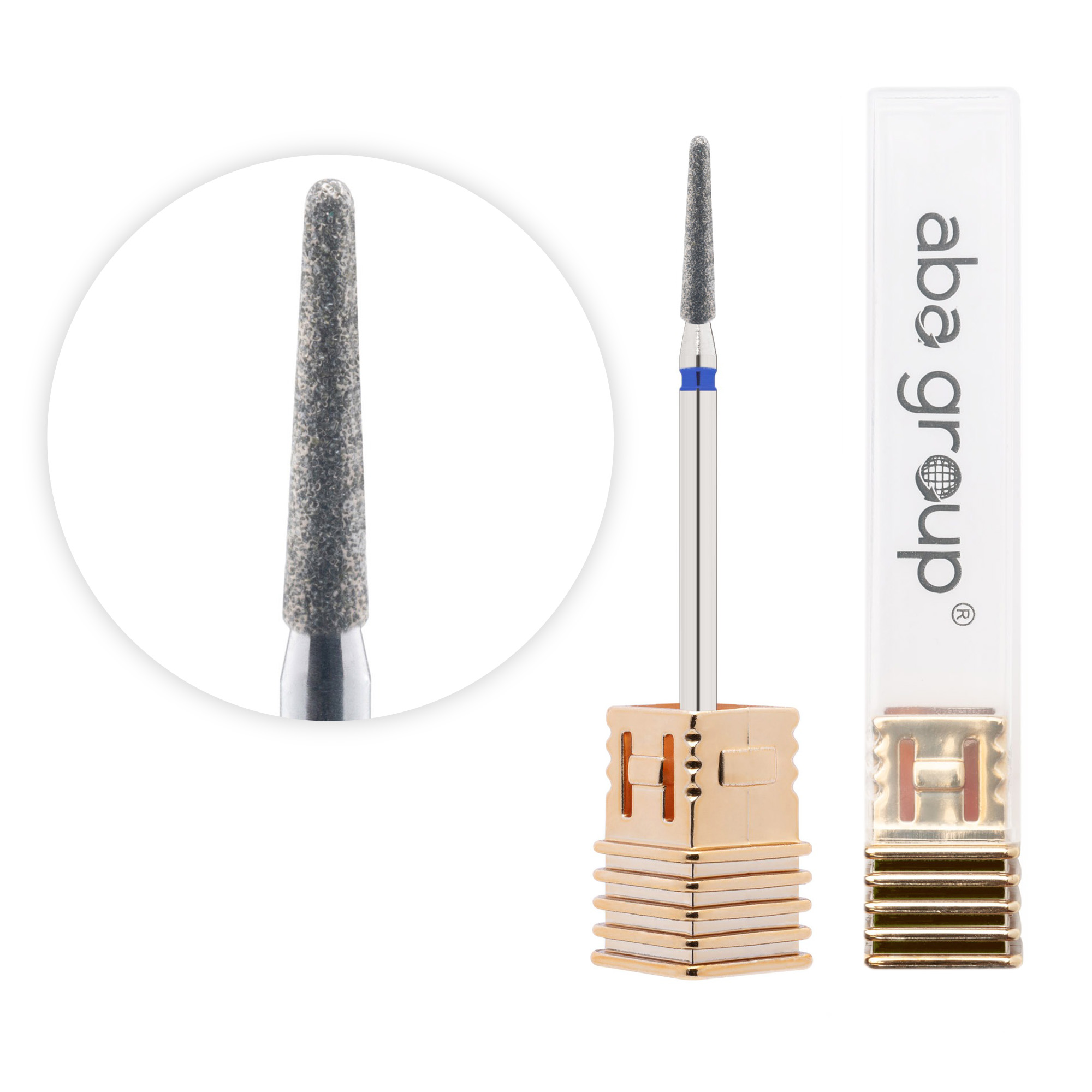 Aba Group frez diamentowy szpic, umiarkowany, 1 szt.