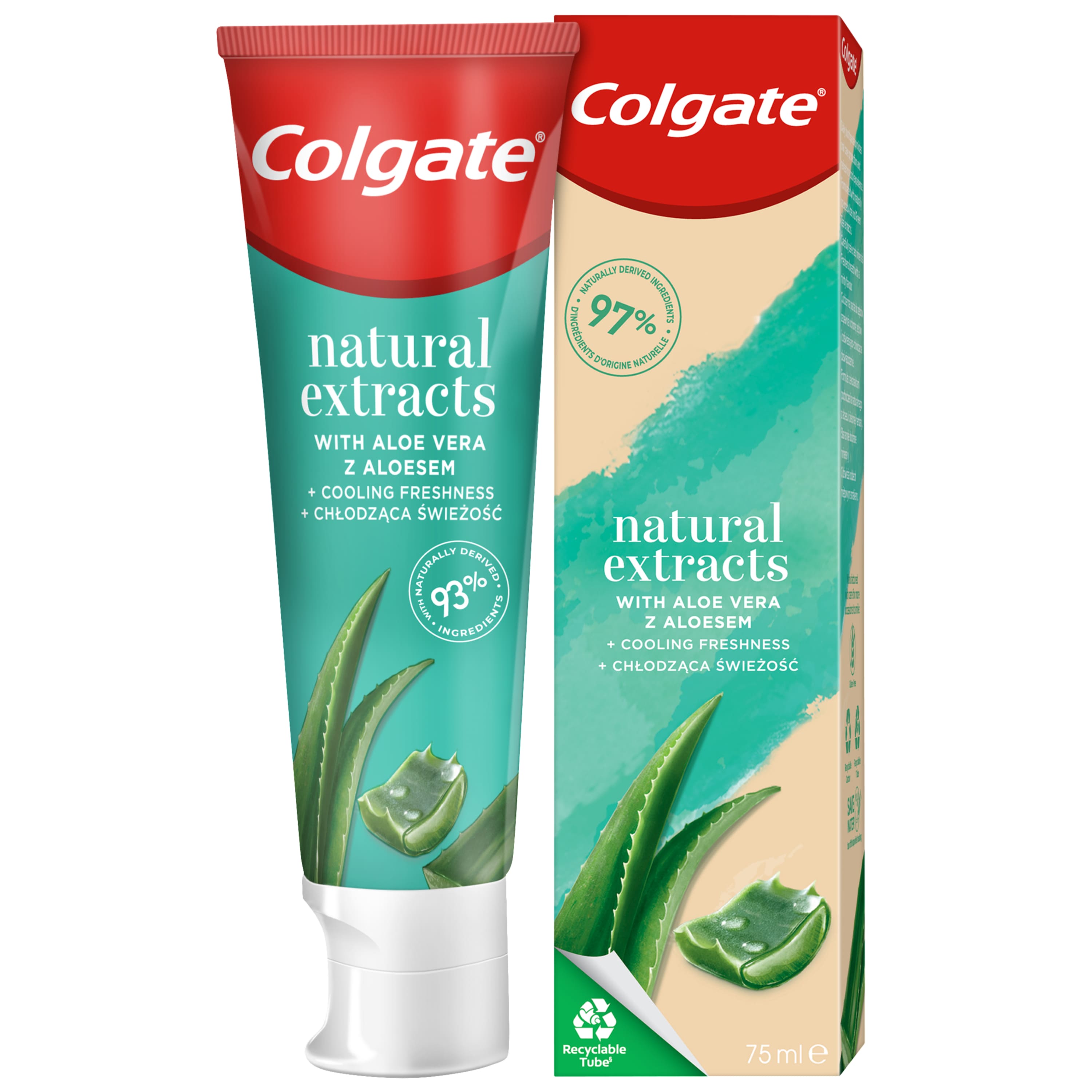 Colgate Aloe Vera pasta do mycia zębów, 75 ml