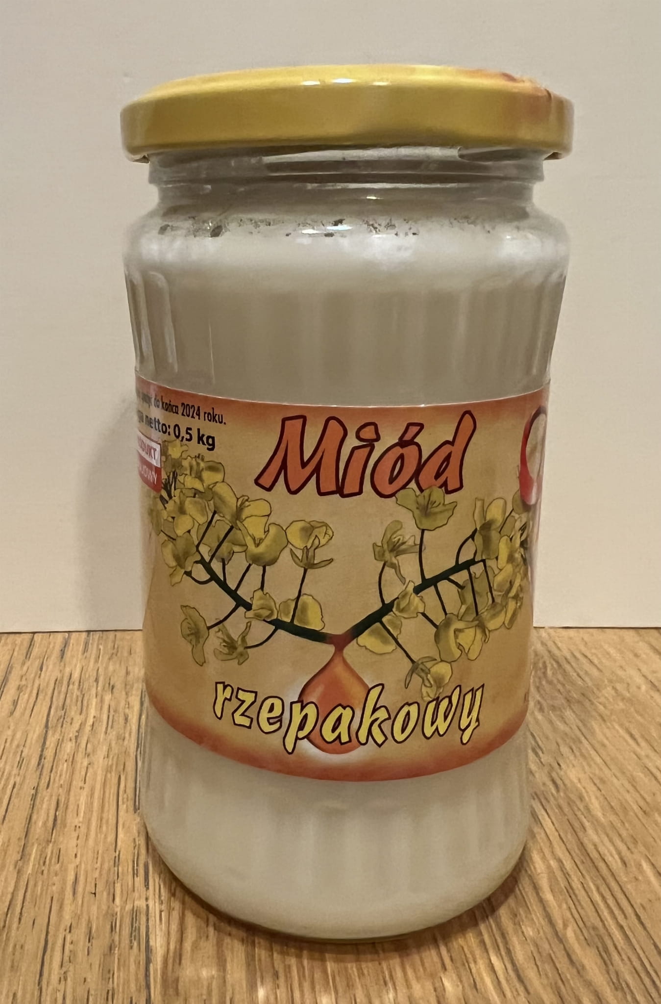 Miód rzepakowy 500 g (Ks. Marciniak)