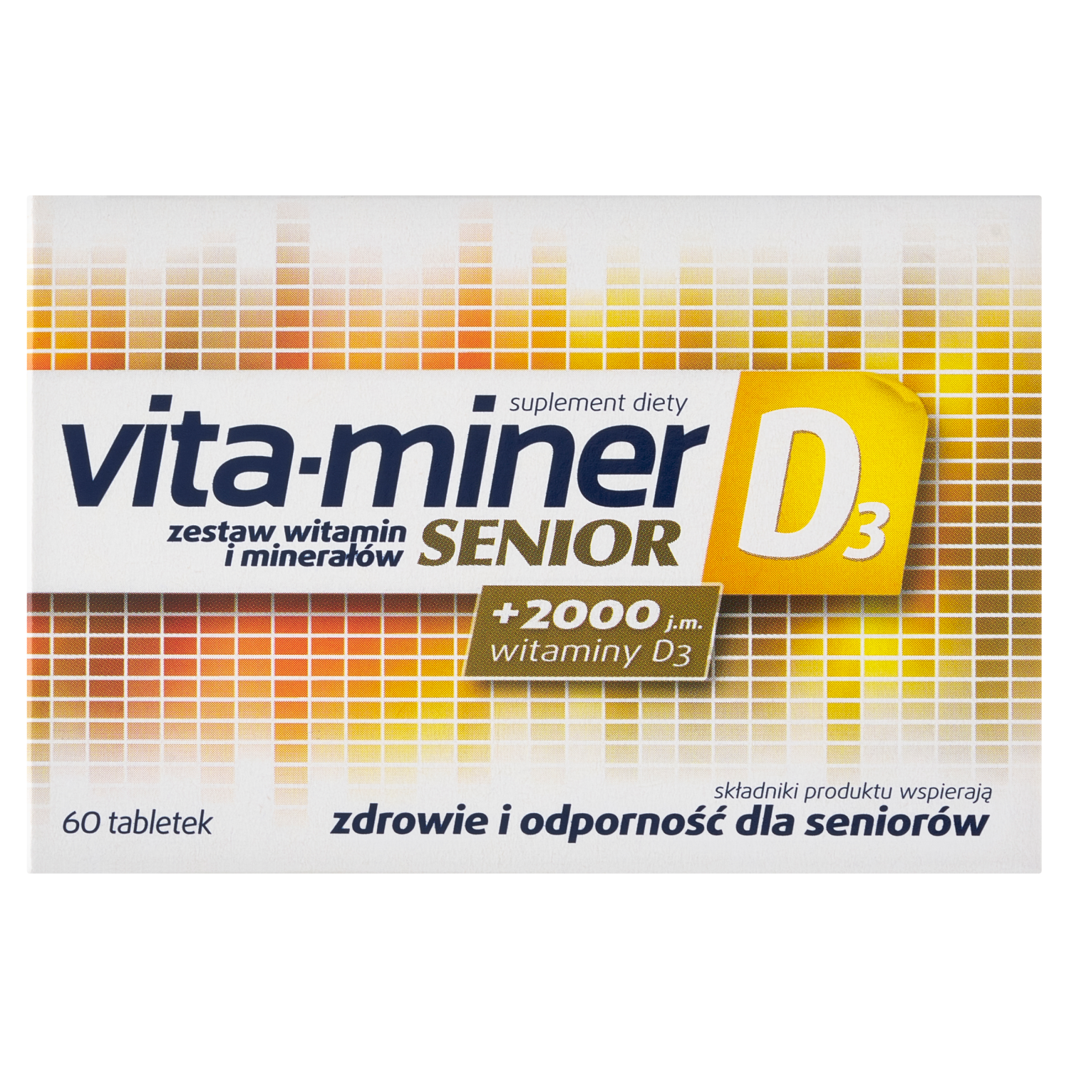 Acti Vita-Miner Senior D3 suplement diety, 60 szt./1 opak.