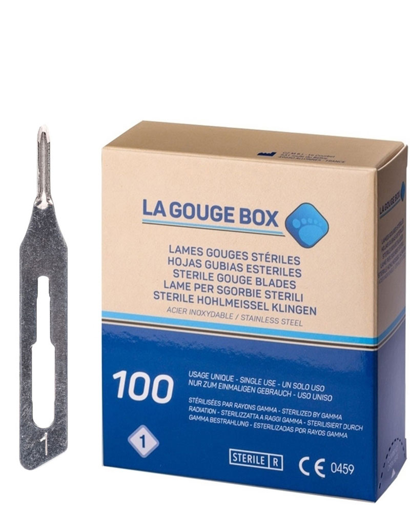 Dłutka La Gouge Box rozmiar 1, 100 szt.